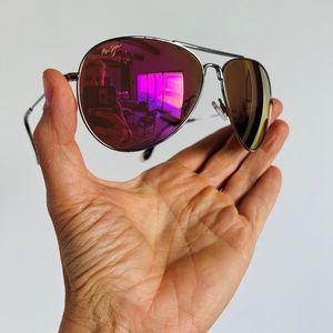 Maui Jim Maverick Aviator Sunglasses